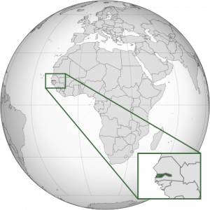 Gambia karta